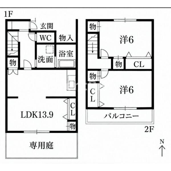 ラ・メゾンプラスの間取り