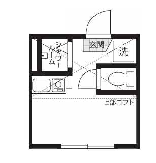 アミティエ東小岩の間取り