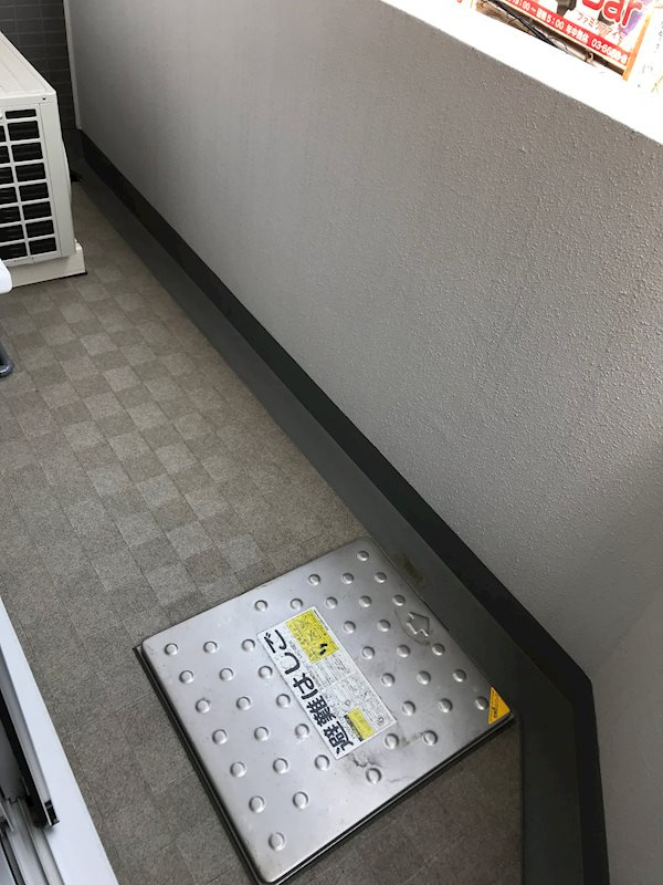 アイルグランデ押上のバルコニー
