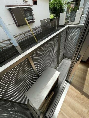 マルト弐番館のバルコニー