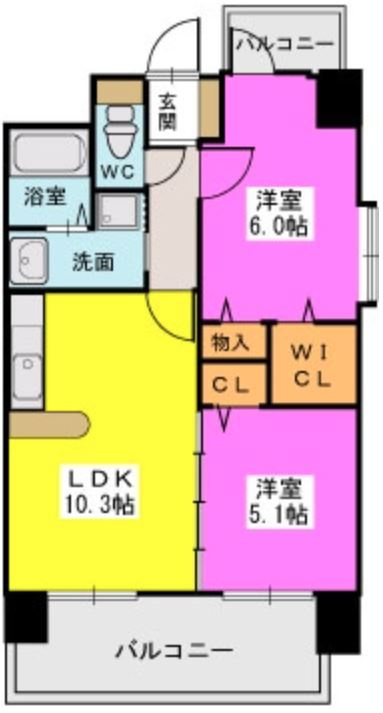 ステラSTⅡの間取り