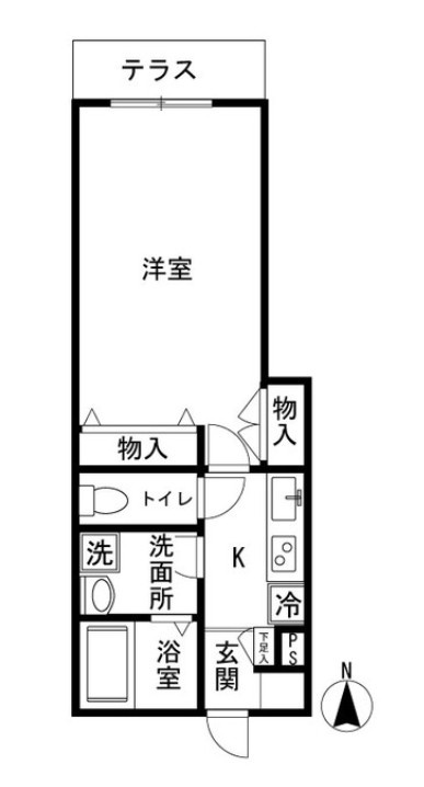 エスコート葉月の間取り|★間取り図★