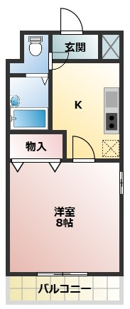 レコルト香里の間取り