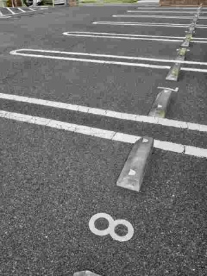 【駐車場】 | ローズガーデンＢ | 駐車場があります