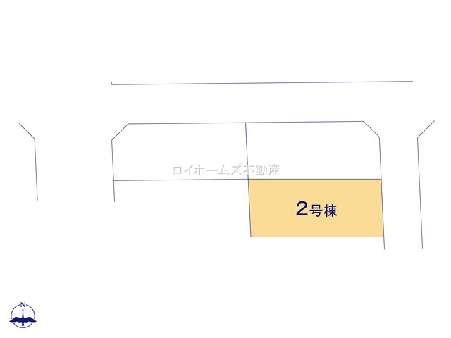 【区画図】 | 名古屋市南区要町１丁目11-15『仲介料無料』新築戸建て | 2号棟
