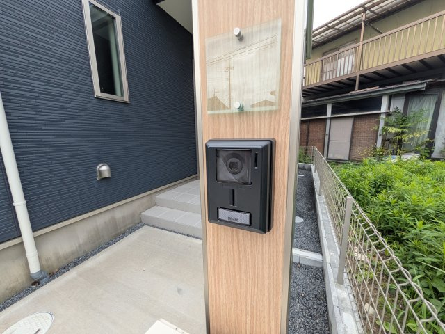 石岡市石岡2396番　新築戸建　A号棟のセキュリティ