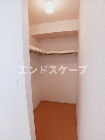 エスポワールＡの収納|高崎、前橋のお部屋探しはエンドスケープまで！お客様の理想お聞かせ下さい♪