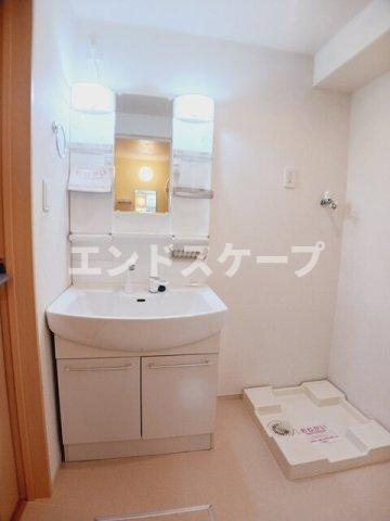 エスポワールＡの洗面所|高崎、前橋のお部屋探しはエンドスケープまで！お客様の理想お聞かせ下さい♪