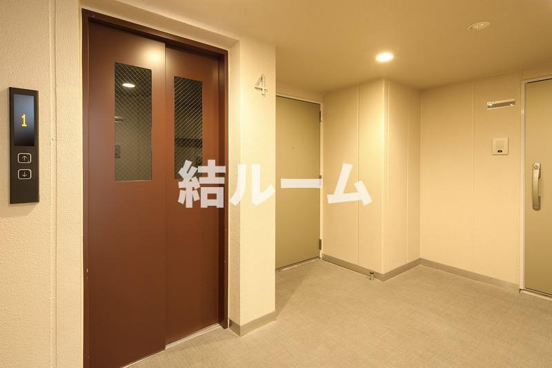 豊島区池袋４丁目の賃貸マンションのロビー