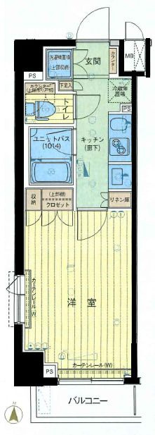 ルーブル錦糸町参番館 の間取り