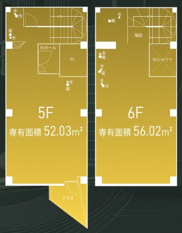 難波町ビルの間取り