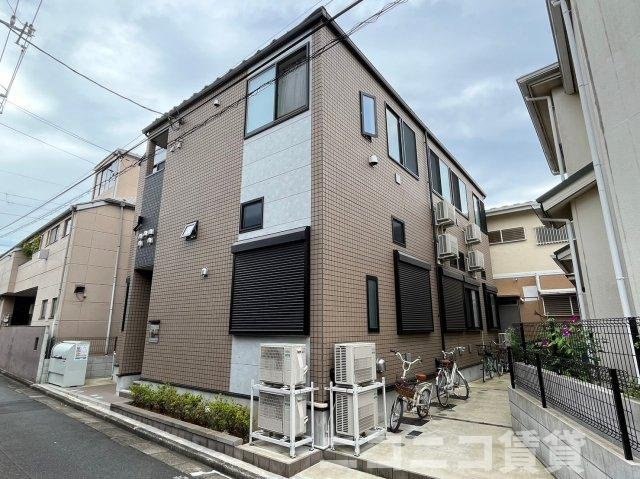 練馬区羽沢２丁目のアパートの外観
