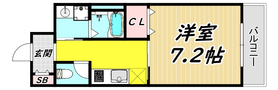 ダイワール立花の間取り