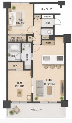 足立区梅田５丁目の賃貸マンション