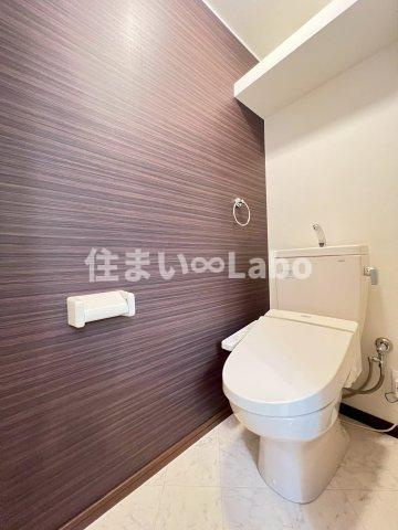 ポラリス箱崎5のトイレ|同建物別部屋参考写真
