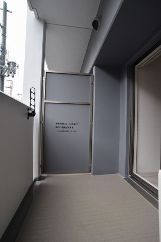 フォーリアライズ梅田レーベンのバルコニー