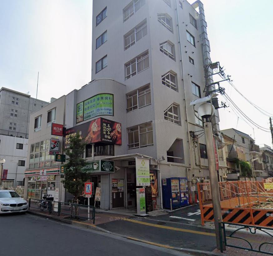 新宿区百人町１丁目の店舗事務所の外観