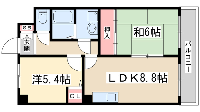 【間取り】 | シャトレー新大阪