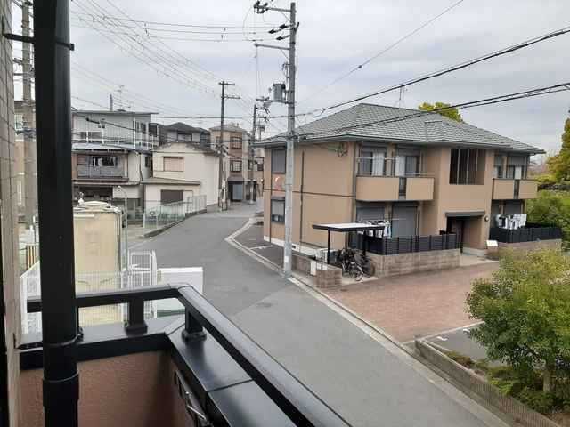 グランフォルム野尻のバルコニー
