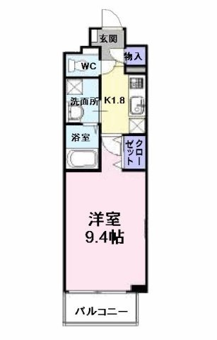 ユーヴェＳの間取り