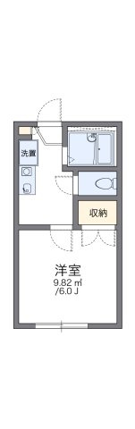 レオパレス土塔Ⅱの間取り