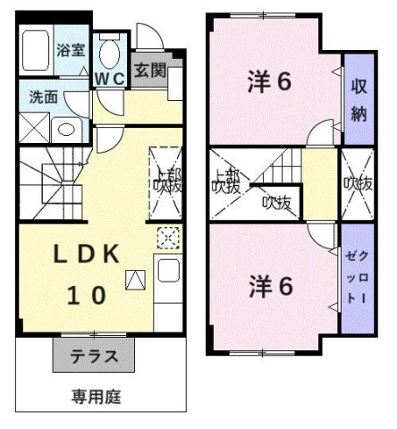 クリバーコートの間取り