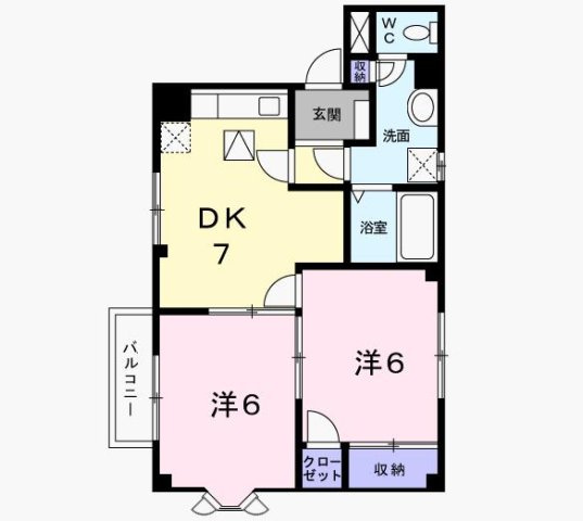メゾン・モンターニュの間取り
