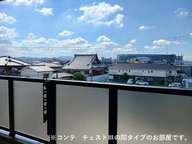 メゾンフルールのバルコニー