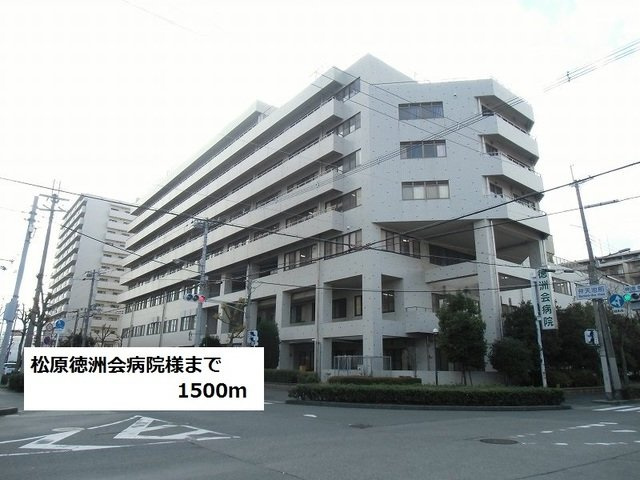メゾン－１５の周辺|松原徳洲会病院様まで1500m