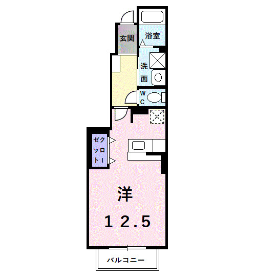 ハーモニー３の間取り
