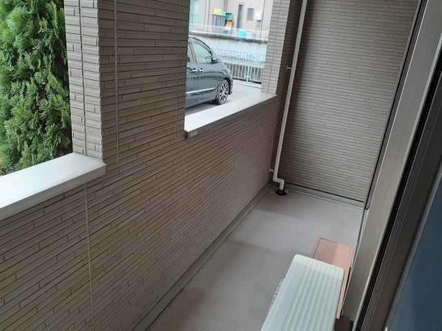 サンヴァリエⅡのバルコニー