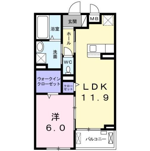 プレッソ　リンクウの間取り