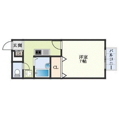 プレジール　りんくうの間取り