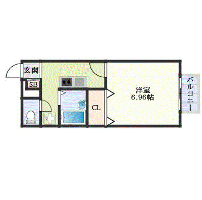プレジール　りんくうの間取り