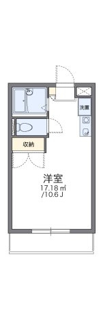 レオパレスフルヤの間取り