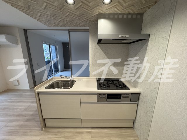 グレイスメゾン永和　高井田東小学校区のキッチン|きれいなキッチンです