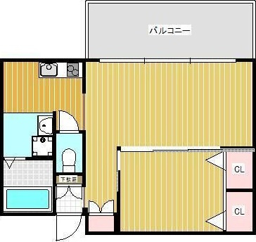 ラビーナ櫛原の間取り