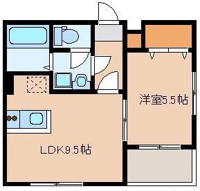 博多小町2の間取り|使いやすい間取りです。
