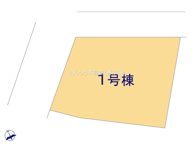 リーブルガーデン安戸町の平屋の区画図