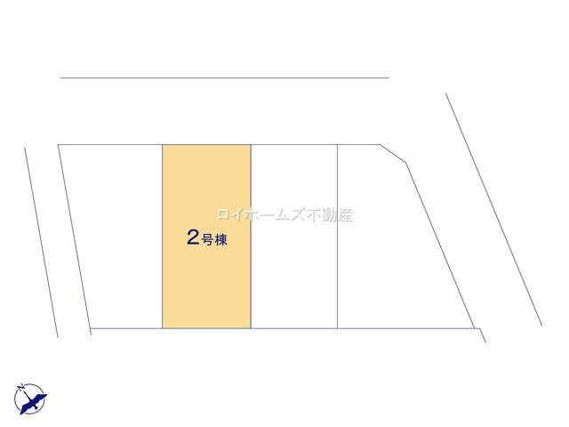 【区画図】 | 知多市寺本新町２丁目10『仲介料無料』新築戸建て | 2号棟