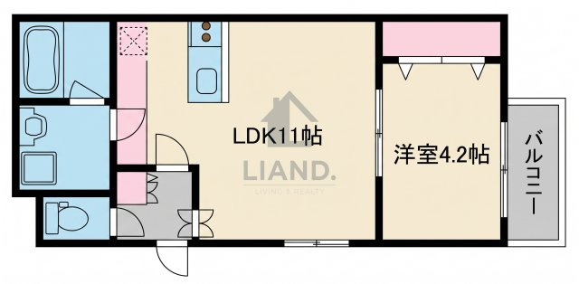 Ameri HAKOZAKI　筥松小学校区の間取り|Ameri HAKOZAKI