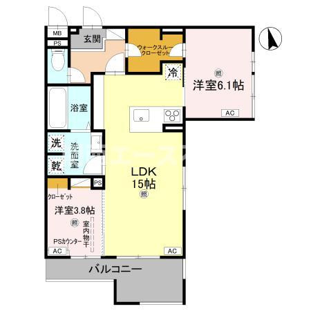 【間取り】 | D-ROOM東本町