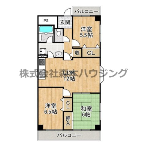 【間取り】 | 　メゾンプレセア