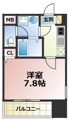 M'プラザ布施駅前参番館の間取り