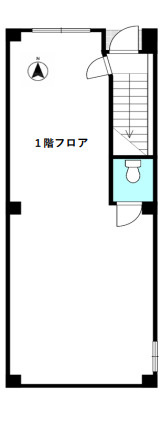 中崎町商店街店舗の間取り