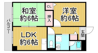 ヴェルテスIKEMOTOの間取り