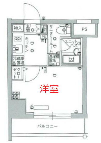【間取り】 | スカイコート品川南大井第2