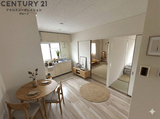 画像中の家具はAIにより配置加工しているため、付属しません