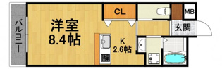 スクエア武庫川の間取り