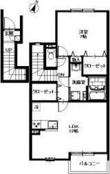 リーブル　洒落Aの間取り